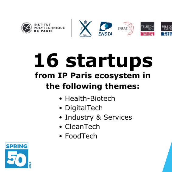 Seize startups IP Paris à Spring 2024