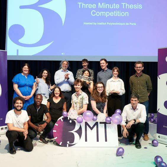 Une doctorante IP Paris au palmarès de la finale interuniversitaire 3MT® 2026